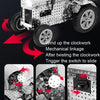 Tractor High Difficulty Building Block Adults Handmade Assembly Power Strip Linkage Mechanical Toy Metal Assembly Model