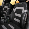 Car Vest Style Double Front Seat Interior Seat Cover(Gray)