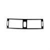 Car Middle Air Outlet Decorative Sticker for BMW X5 E70 2008-2013 / X6 E71 2009-2014, Left and Right Drive Universal(Black)