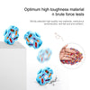 Double Sided Finger Magic Bean Cube Toy Children Intelligence Fingertip Spinning Top (Blue)