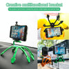 JS-G01 Car Multipurpose Bracket Octopus Mount Holder Cell Phone Holder (Green)