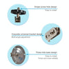 Adjustable Aluminium Alloy CCTV Camera Wall Mount Bracket