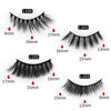 16pairs /Box Natural Long False Eyelashes Fluffy 3D Mink Lashes, Spec: L105