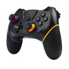 For Nintendo Switch Pro Wireless Bluetooth Handle with Macro Programming & Somatosensory Wake-up(Purple Orange)