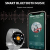 SK7Plus 1.28 inch IPS Screen Steel Strap Smart Watch, Support Bluetooth Call/Sleep Monitoring(Black)