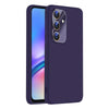 For Samsung Galaxy A05s Nano Lens Cover Liquid Silicone Phone Case(Dark Purple)