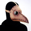 HG65005 Halloween Dress Up Props Rivets Beak Shape Mask(Brown)
