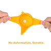 2PCS Motorcycle Crown Sucker Helmet Decoration(Yellow)