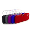 Pince-nez Reading Glasses Frameless Magnifying Glasses, Degree: +150(Red)