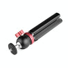 YELANGU T1 YLG1202A Pocket Mini Metal Desktop Tripod Mount with 360 Degree Ball Head for DSLR & Digital Cameras (Black)