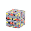 3 PCS Infinite Magic Cube Halloween & Christmas Theme Decompression Pocket Cube Second Order Cube Toy(No.335K-6 Pumpkin Gray)