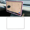 For Tesla Model3/Y Screen Bumper Protective Cover Silicone Frame(Gray)