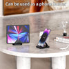 HE-C098 Multi-Functional USB Adapter Charging Cable Kit With Makeup Mirror & Phone Holder(White)