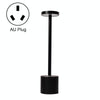 JB-TD003 I-Shaped Table Lamp Creative Decoration Retro Dining Room Bar Table Lamp, Specification: AU Plug(Black)