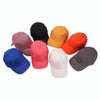 Washed Baseball Cap Casual Retro Shading Distress Torn Cap, Size:One Size(Dark Orange)