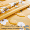 Rural Farm PVC Paper Waterproof Oil Wash Desktop Table Cloth, Size: 90x135cm(Flower Language)