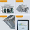100PCS Anti-static Shielded Bag Electronic Device Hard Disk Packaging Bag Insulation Bag, Size: 15x19cm