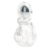 For FUJIFILM Instax PAL Crystal Hard Case Camera Bag with Shoulder Strap (Transparent)