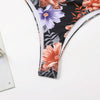 Woman Sexy High Waist Two Piece Bikini Swimsuit, Size:L(As Show)