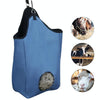 Horse Hay Tote Bag - Double Layer Oxford Cloth (Blue)