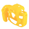 PULUZ Soft Silicone Protective Case for Canon EOS 5D Mark IV(Yellow)