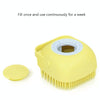 Dog Bath Brush Glove with Shower, Silicone Pet Massage Glove (Random Colour)