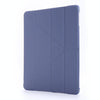 For iPad 9.7 (2018) & (2017) Airbag Deformation Horizontal Flip Leather Case with Holder & Pen Holder(Purple)