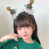 Christmas Gold Velvet Headdress Duckbill Clip, Color: LD055 Dark Green