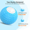 Interactive Cat Toy Ball, Auto Self-Moving, Luminous Blue, 5cm