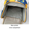 Kindergarten Children Cute Cartoon Backpack School Bag(Royal Blue)