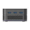 T9 Plus N100 DDR5 16G+512G UK Plug 12th Alder Lake Dual Gigabit LAN+3 HDMI 4K HD Pocket Mini PC