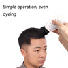 Hair Dyeing Hair Care Dry Cleaning Bottle Squeeze Transparent Rinse Scale Bottle Hairdressing Tools(Blue)