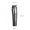 6 in 1 Household Multifunctional Hair Clipper Electric Shaver, Model: LK-860 Orange