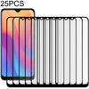 For Xiaomi Redmi 8 / Redmi 8a / Redmi 8a Pro / Redmi 8a Dual 25 PCS Full Glue Full Screen Tempered Glass Film