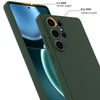 For Samsung Galaxy S25 Ultra 5G Shockproof Silicone Magsafe Phone Case(Dark Green)