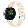 NX17 Pro 1.19 inch AMOLED Screen Silicone Strap Smart Watch, Support Health Monitoring / Bluetooth Call(Silver)