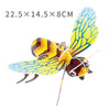 Children Insects Cognition DIY 3D Puzzle KT Board Handmade Simulation Animal Model Toys, Model: Bee