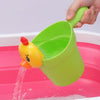 4 in 1 Children Soft Plastic Water Bottle Bath Toys Outdoor Beach Play Sand Tool Set