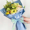 6cm x 9m Blue Symphony Fishtail Yarn Flower Cake Baking Packaging Ribbon Lace Decorative Webbing