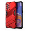 For Samsung Galaxy A23 Punk Armor 2 in 1 PC + TPU Shockproof Phone Case with Invisible Holder(Red)