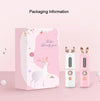 Facial Steamer Nano Spray Water Replenishing Instrument Portable Cold Spray Machine Charging Beauty Instrument Automatic Alcohol Sprayer, Style:Cute Rabbit(White)