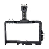 YELANGU C6 Camera Video Cage Handle Stabilizer for Sony A6000 / A6300 / A6500 / A6400(Black)