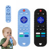 Infant Baby Silicone Remote Control  Shape Toy Teether Cute Chew Toy, Color: Monochrome Beige