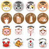 Cute Cartoon Animal Child Thank You Sticker(HA064)