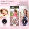 HT19 1.2 inch Round Screen IP68 Children Smart Watch, Support Sleep Monitoring(Pink)