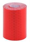 Car Motorcycles Reflective Material Tape Sticker  Safety Warning Tape Reflective Film(Red)