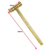6 in 1 Multifunctional Mini Household Brass Hammer Screwdriver(10097)