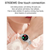 AK53 IP67 BT5.2 1.32inch Smart Watch Support Voice Call / Health Monitoring, Style:Steel Mesh Strap(Silver)