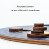 Children Universe Planet Cognition Puzzle Matching Board Early Learning Educational Toy, Style: Solar System (Log Model)