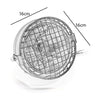 Motorcycle Reticular Retro Lamp LED Headlight Modification Accessories for Halley / Honda CG125 / Suzuki GN125(White)